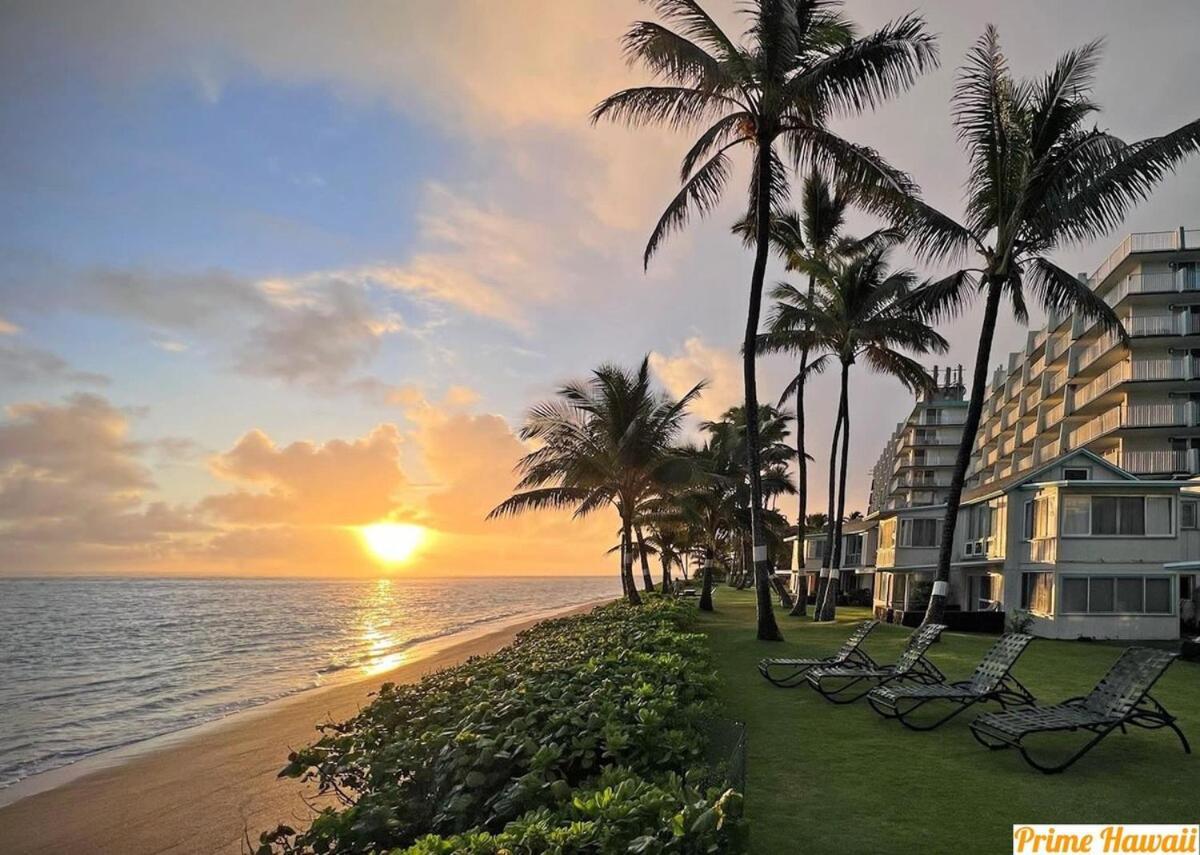 Beautiful Beachfront Condo 拉耶 外观 照片